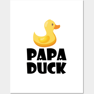 Papa Duck Posters and Art